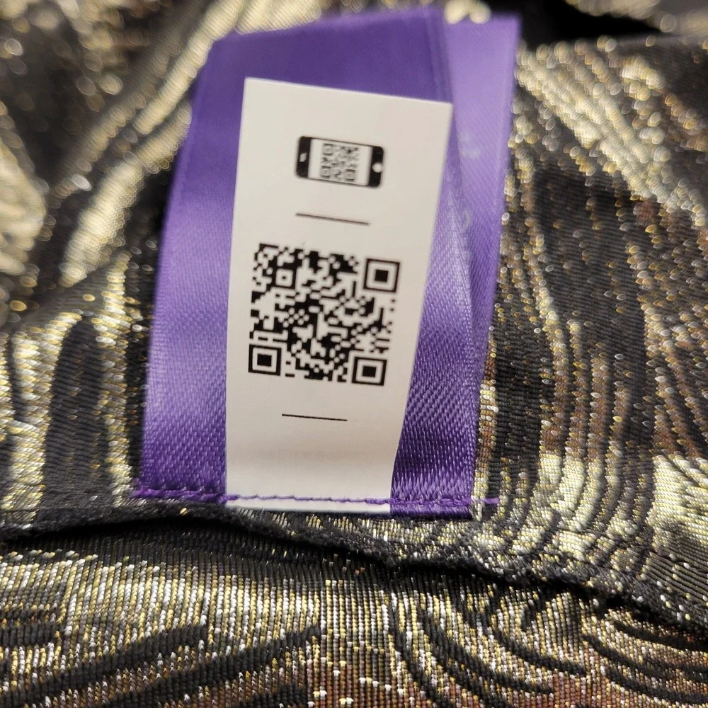 Ralph Lauren Purple Label Henri Floral Jacquard Cocktail Dress Size‎ 0 $3390